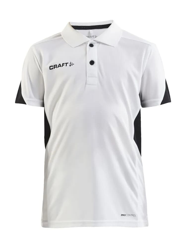 PRO Control Impact Polo Jr - White/Black