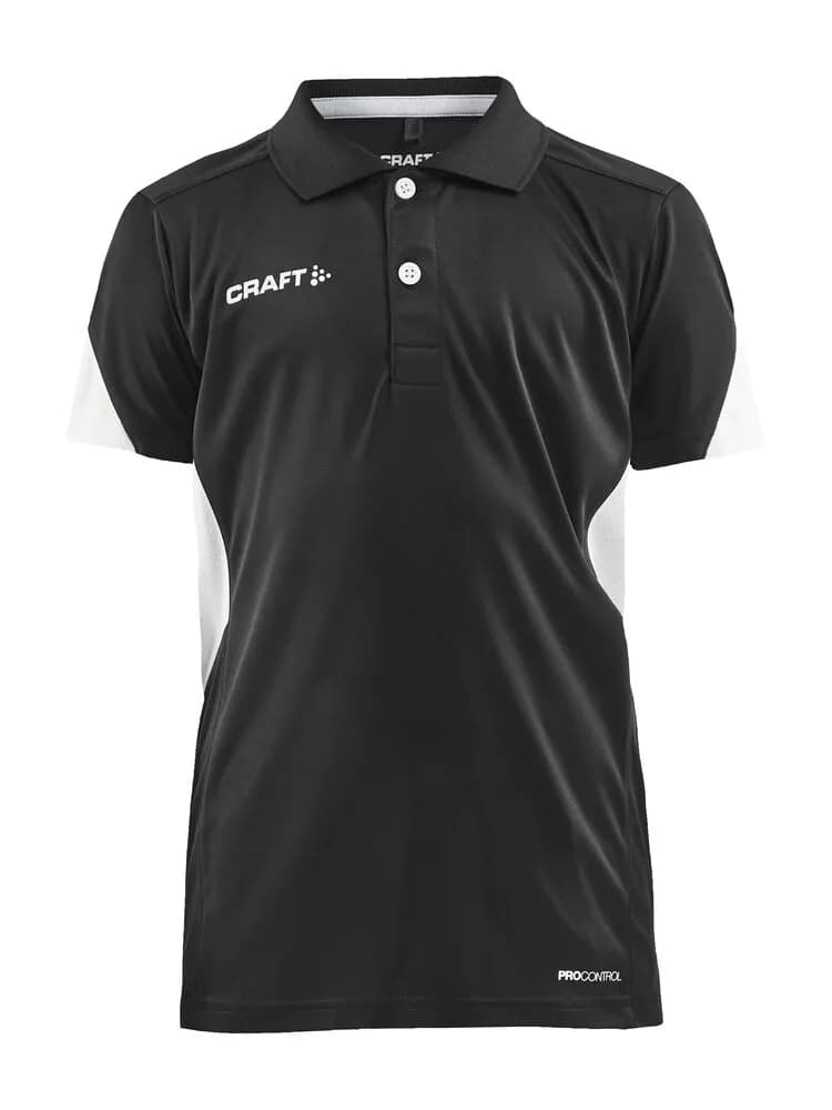 PRO Control Impact Polo Jr - Black/White