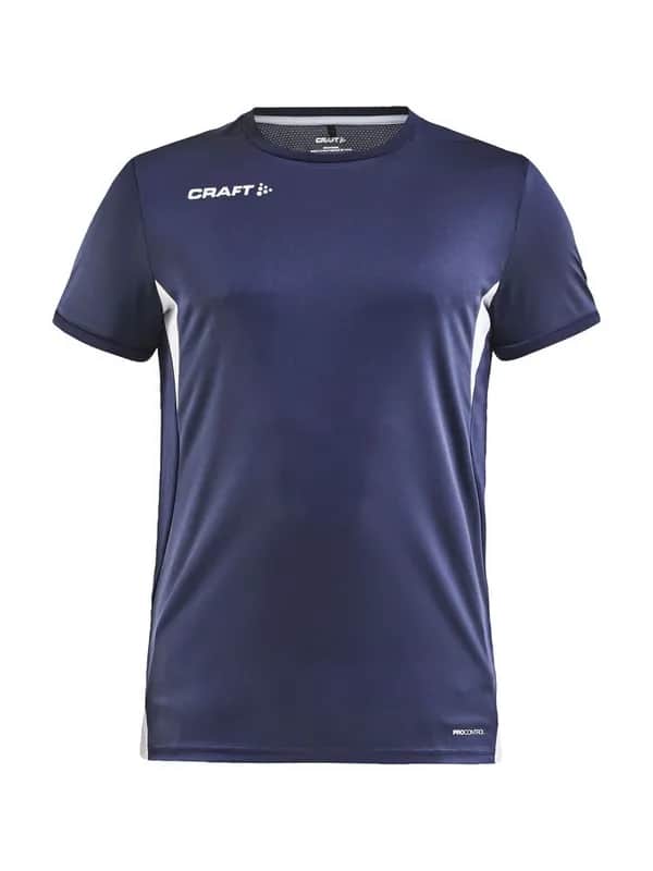 PRO Control Impact Ss Tee M - Navy/White