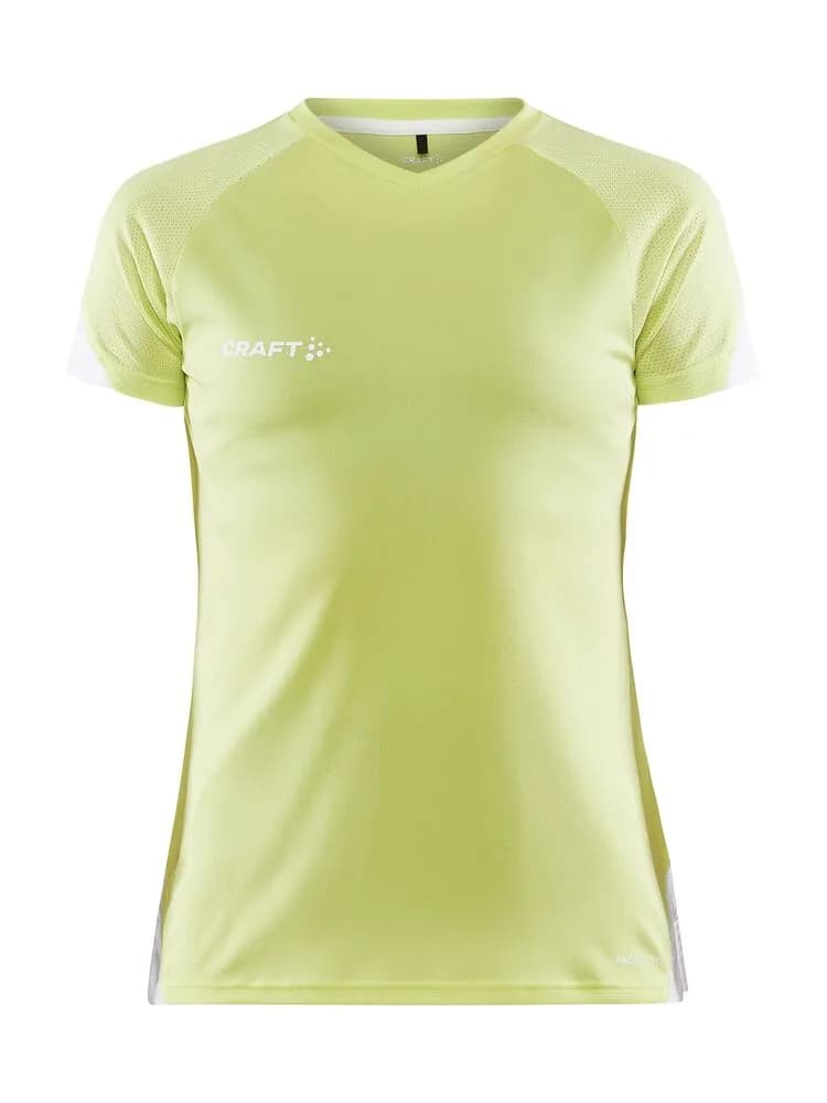 PRO Control Impact Ss Tee W - Giallo/White