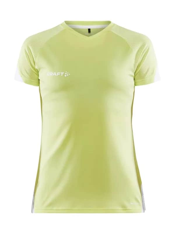 PRO Control Impact Ss Tee W - Giallo/White
