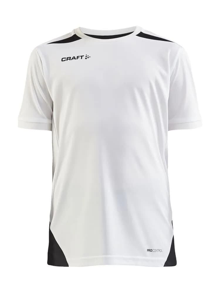 PRO Control Impact Ss Tee Jr - White/Black