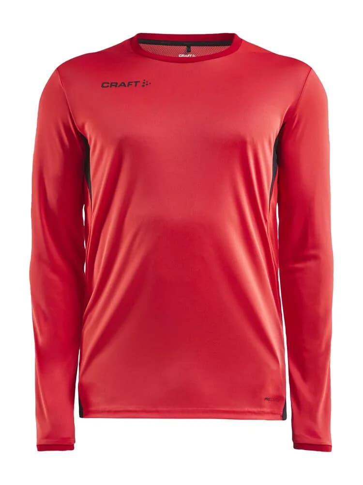 PRO Control Impact Ls Tee M - Bright Red/Black