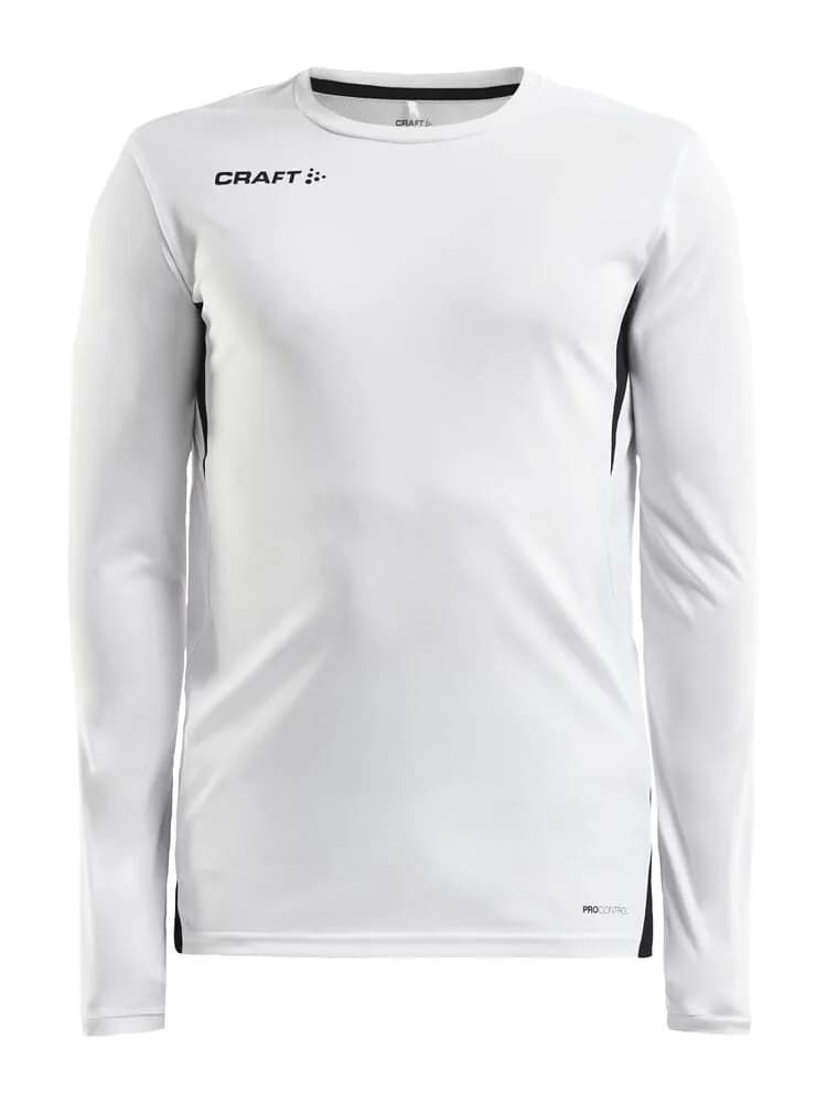 PRO Control Impact Ls Tee M - White/Black