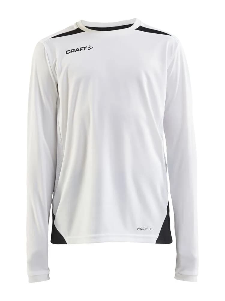 PRO Control Impact Ls Tee Jr - White/Black