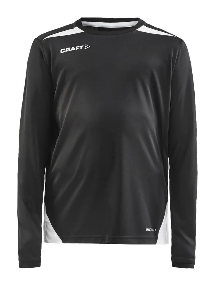 PRO Control Impact Ls Tee Jr - Black/White