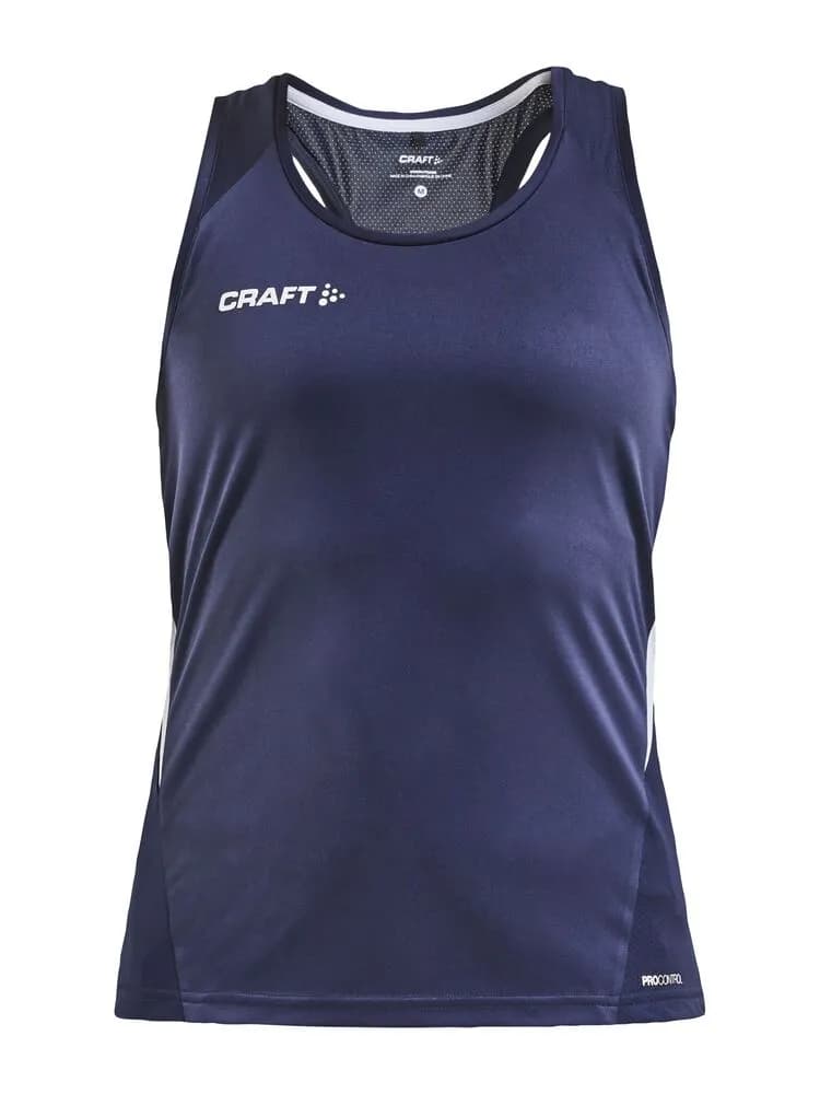 PRO Control Impact Singlet W - Navy/White