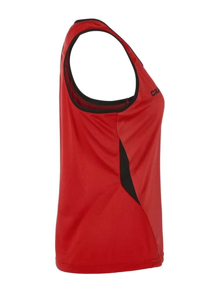 PRO Control Impact Singlet W - Bright Red/Black