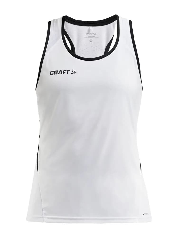 PRO Control Impact Singlet W - White/Black
