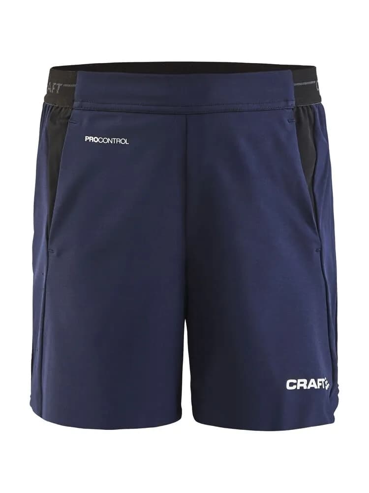 Pro Control Impact Shorts Jr - Navy/White
