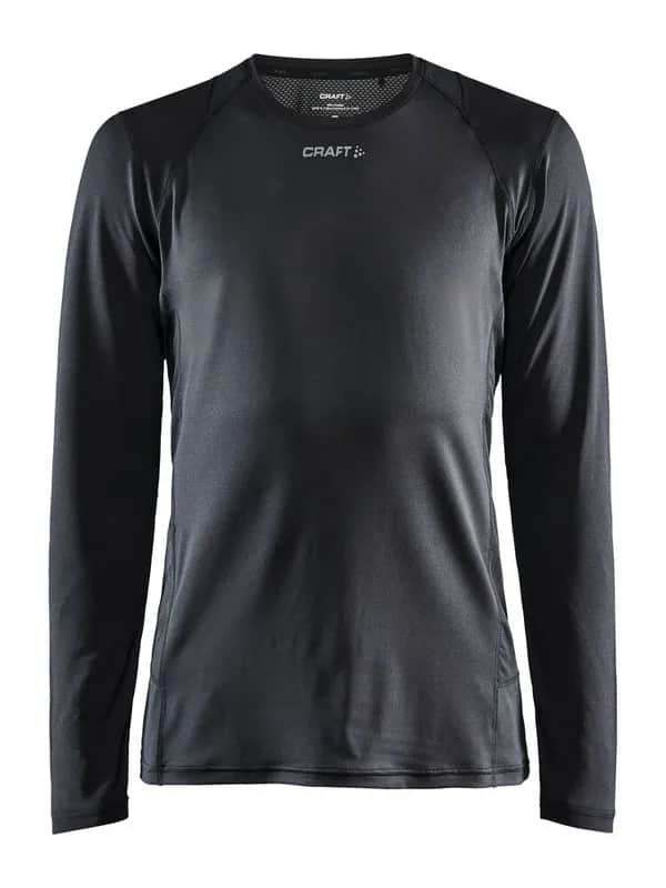 Adv Essence Ls Tee M - Black