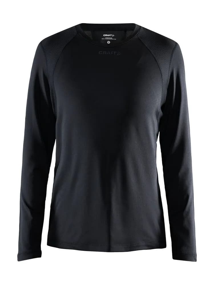 Adv Essence Ls Tee W - Black