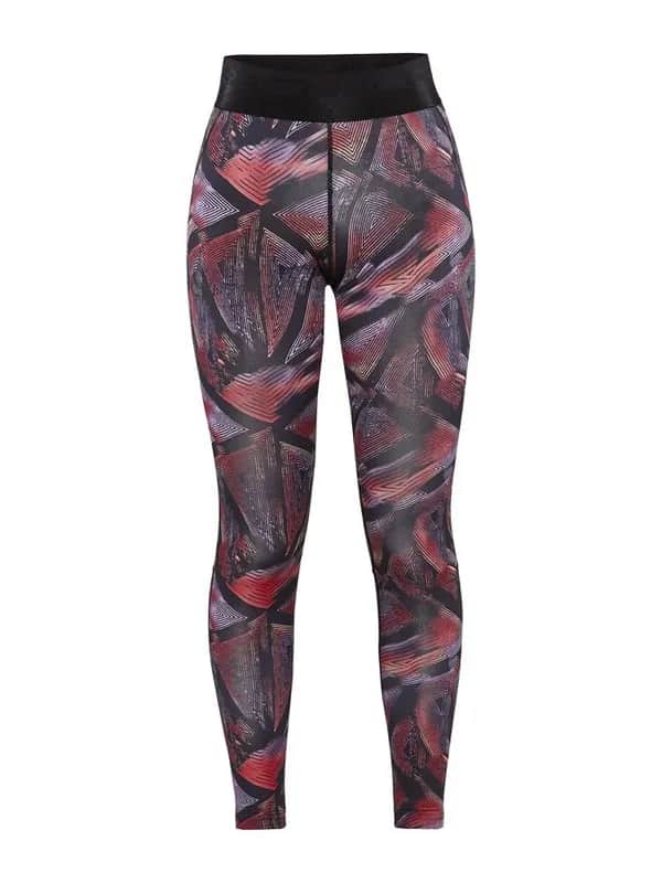 Core Essence Tights W - Black-Lavender