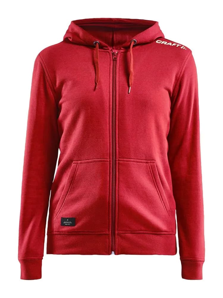 Community FZ Hoodie W - Bright Red