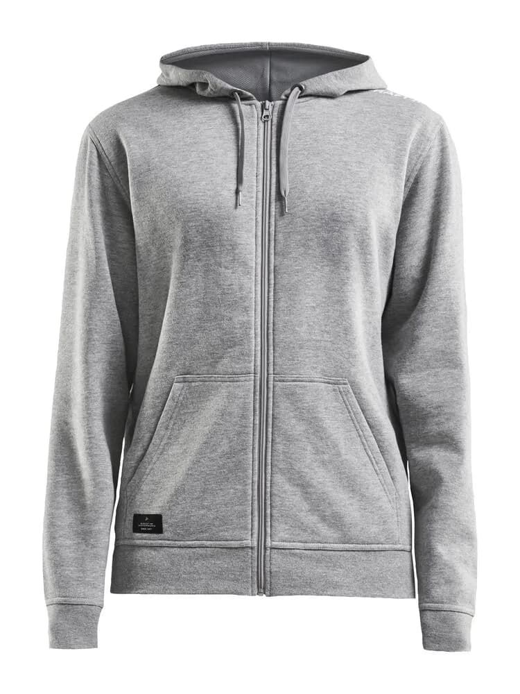 Community FZ Hoodie W - Grey Melange