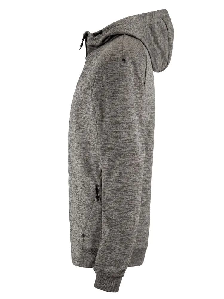 Adv Unify Fz Hood M - Dk Grey Melange