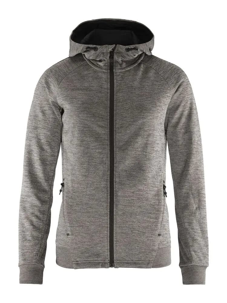 Adv Unify Fz Hood W - Dk Grey Melange