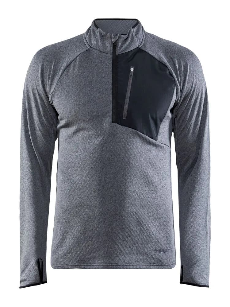 Core Trim Thermal Midlayer M - Dk Grey/Melange