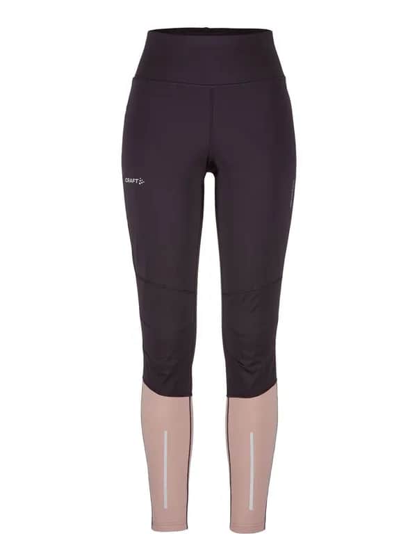 Adv Essence Wind Tights W - Dk Plum/Charm