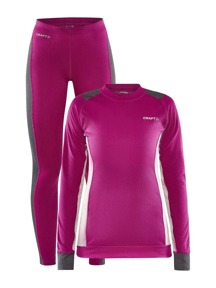 Core Dry Baselayer Set W - Roxo-Granite