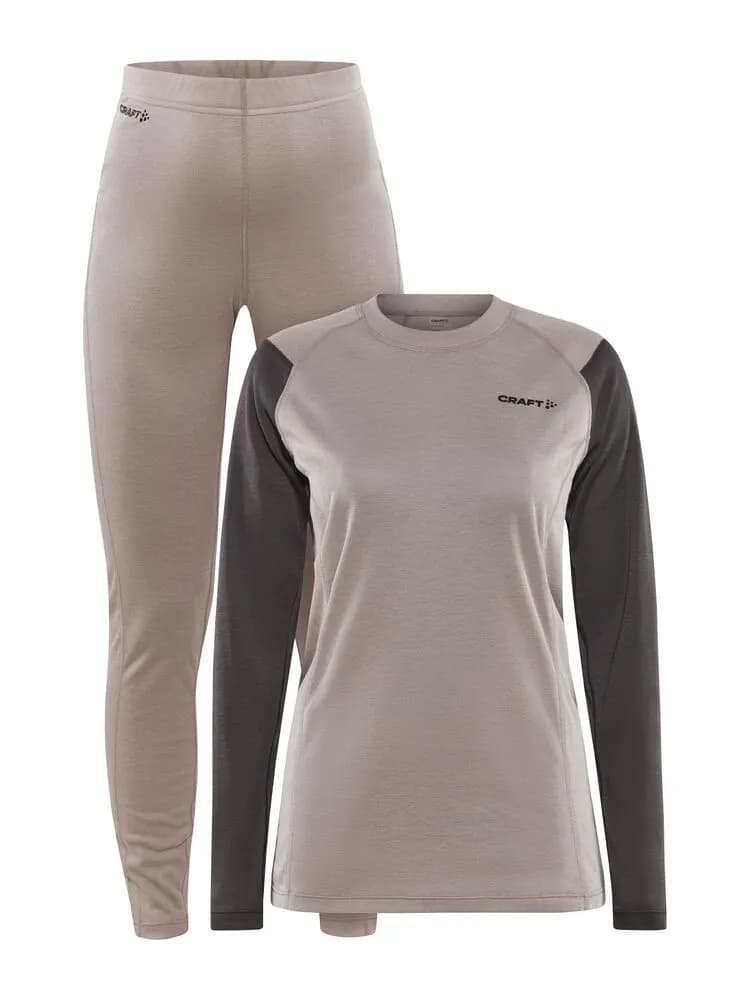 Core Warm Baselayer Set W - Clay/Granite