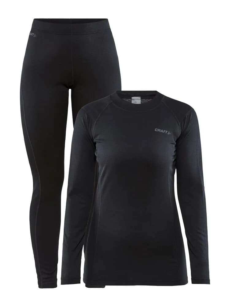 Core Warm Baselayer Set W - Black