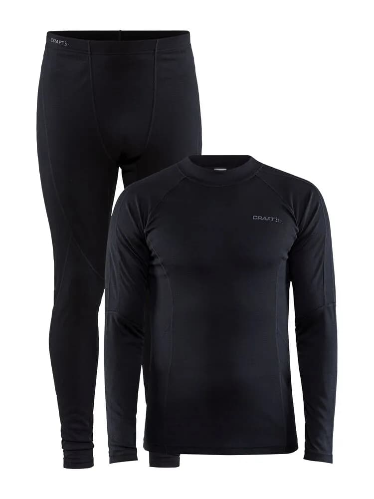 Core Warm Baselayer Set M - Black