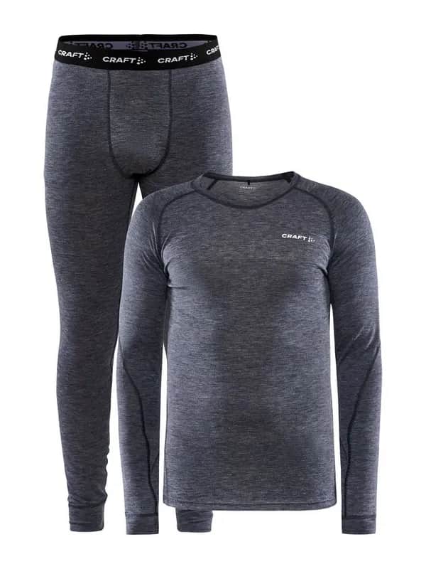 CORE Wool Merino Set M - Blaze/Melange