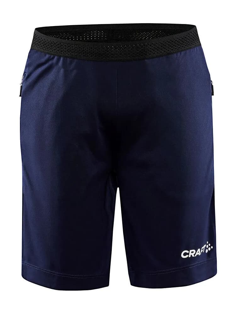Evolve Zip Pocket Shorts Jr - Navy