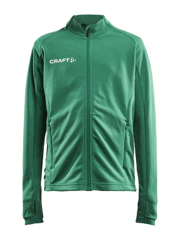 Evolve Full Zip Jr - Team Green