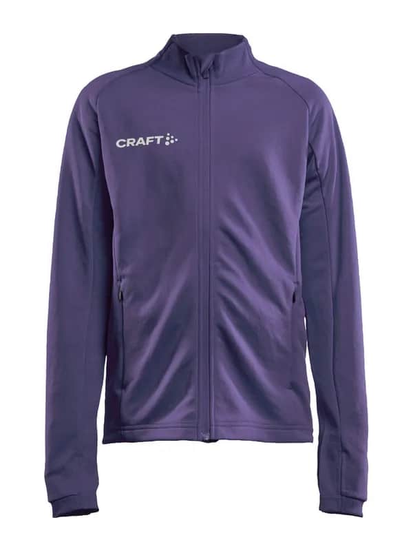 Evolve Full Zip Jr - True Purple