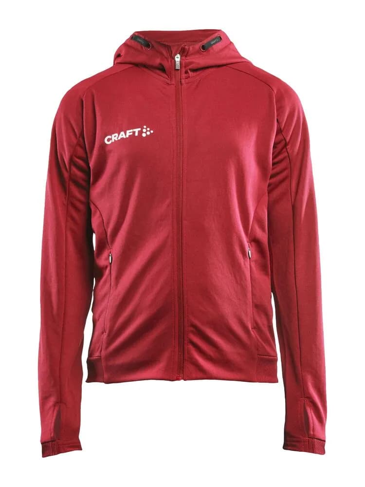 Evolve Hood Jacket Jr - Bright Red
