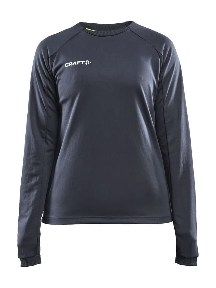 Evolve Crew Neck W - Asphalt