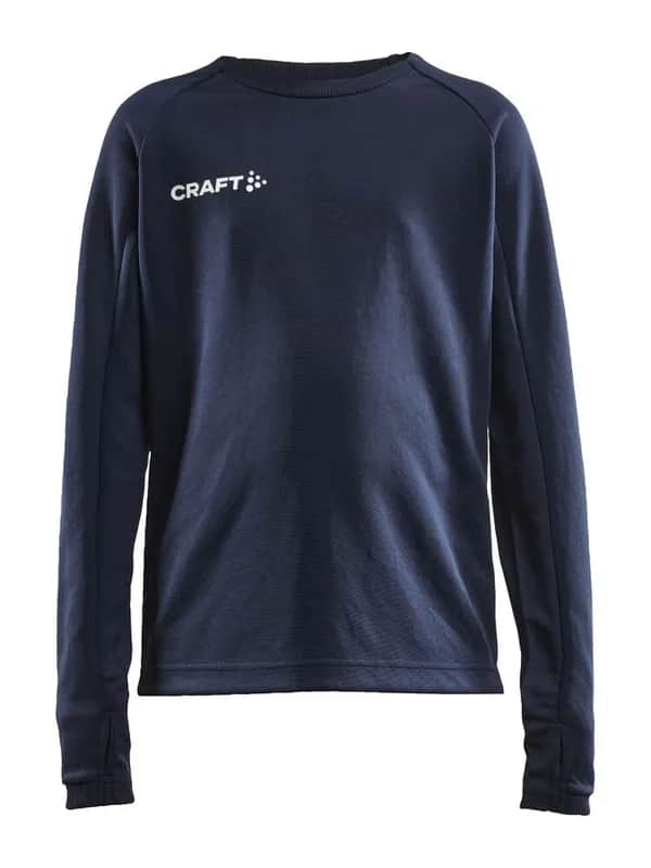 Evolve Crew Neck Jr - Navy