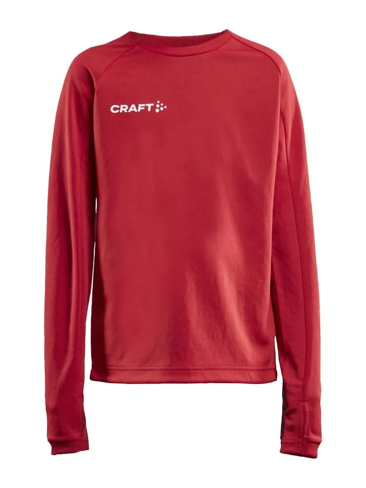 Evolve Crew Neck Jr - Bright Red