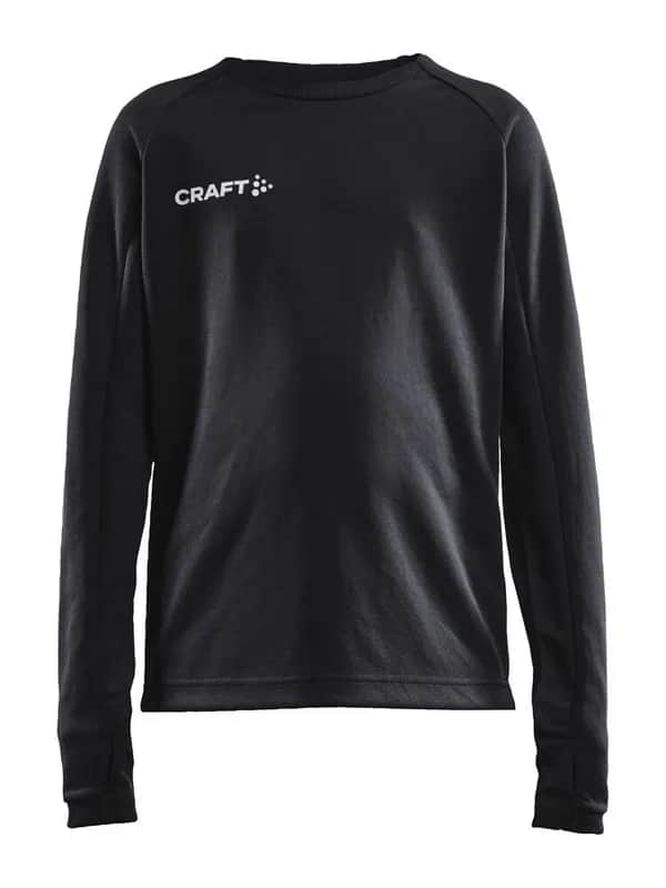 Evolve Crew Neck Jr - Black