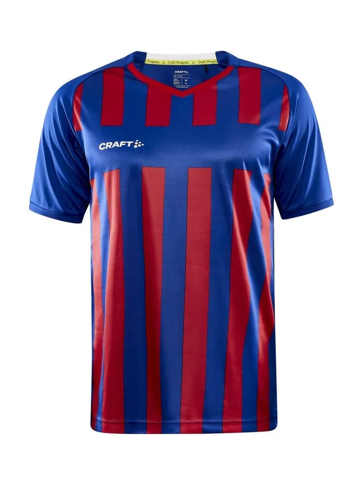 Progress 2.0 Stripe Jersey M - Club Cobolt/Bright Red