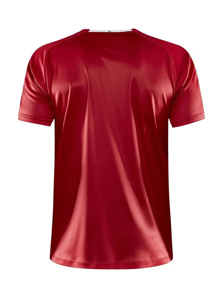 Progress 2.0 Stripe Jersey M - Bright Red/White