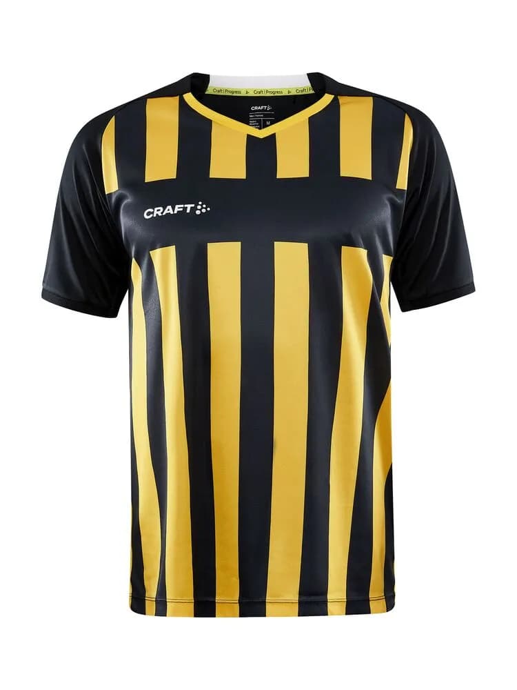 Progress 2.0 Stripe Jersey M - Black/Sweden Yellow