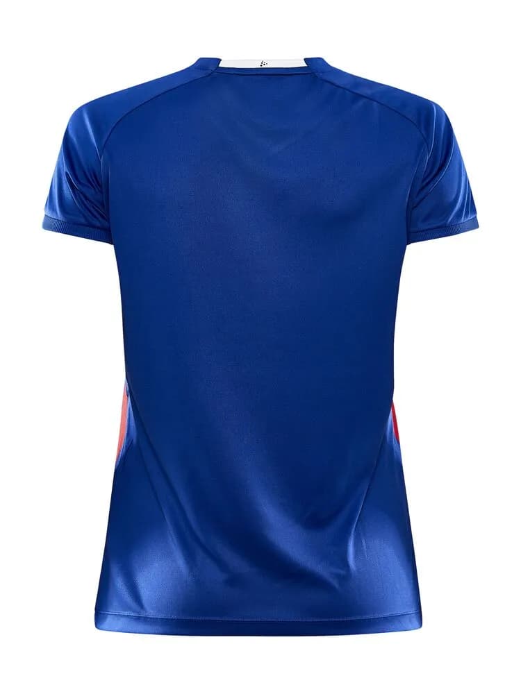 Progress 2.0 Stripe Jersey W - Club Cobolt/Bright Red