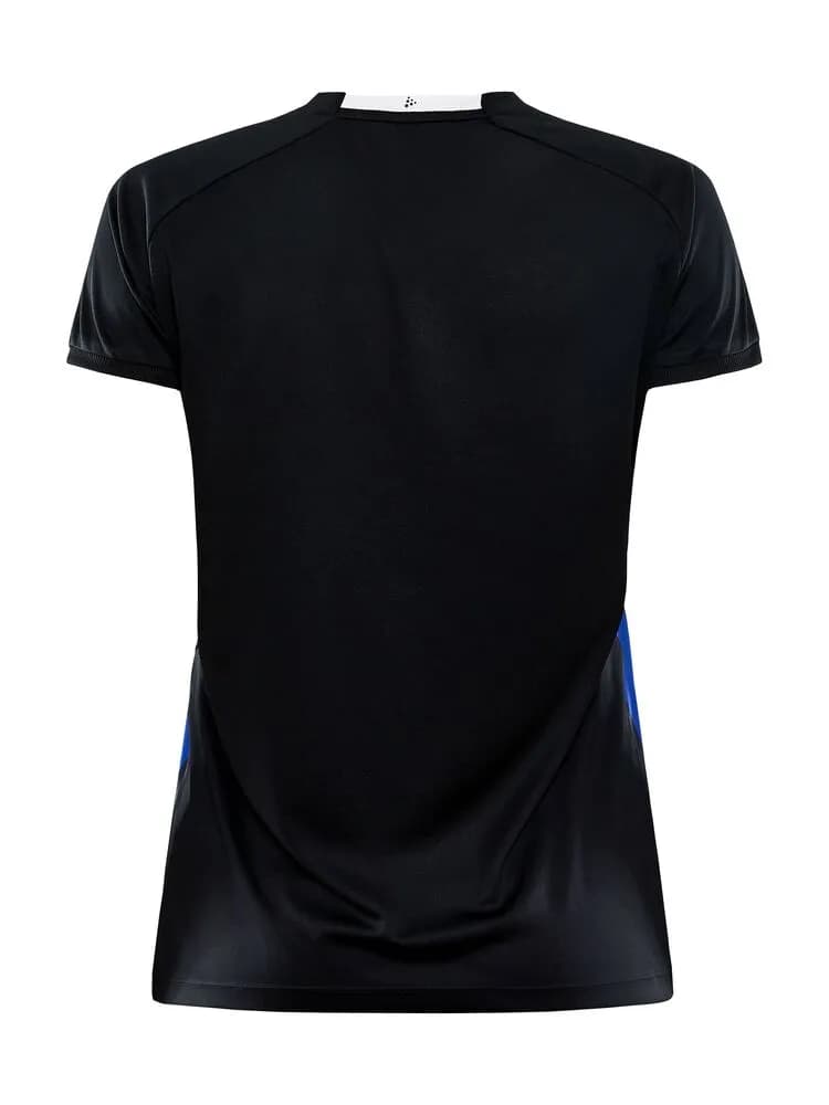 Progress 2.0 Stripe Jersey W - Black/Club Cobolt