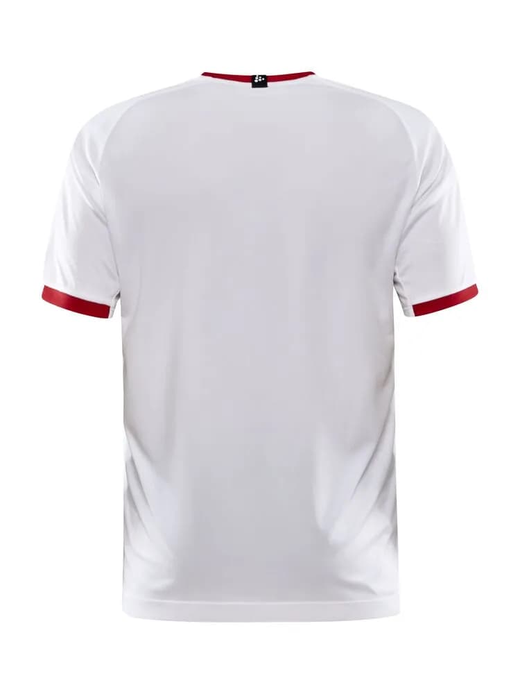 Progress 2.0 Graphic Jersey M - White/Bright Red
