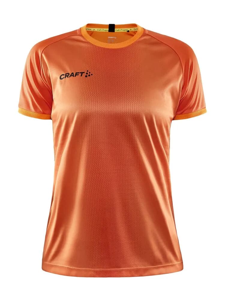 Progress 2.0 Graphic Jersey W - Carrot/Black