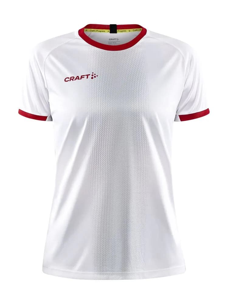 Progress 2.0 Graphic Jersey W - White/Bright Red