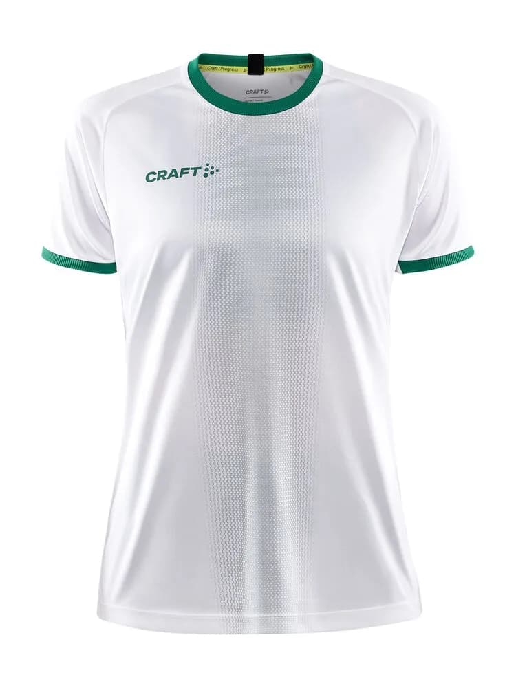 Progress 2.0 Graphic Jersey W - White/Team Green