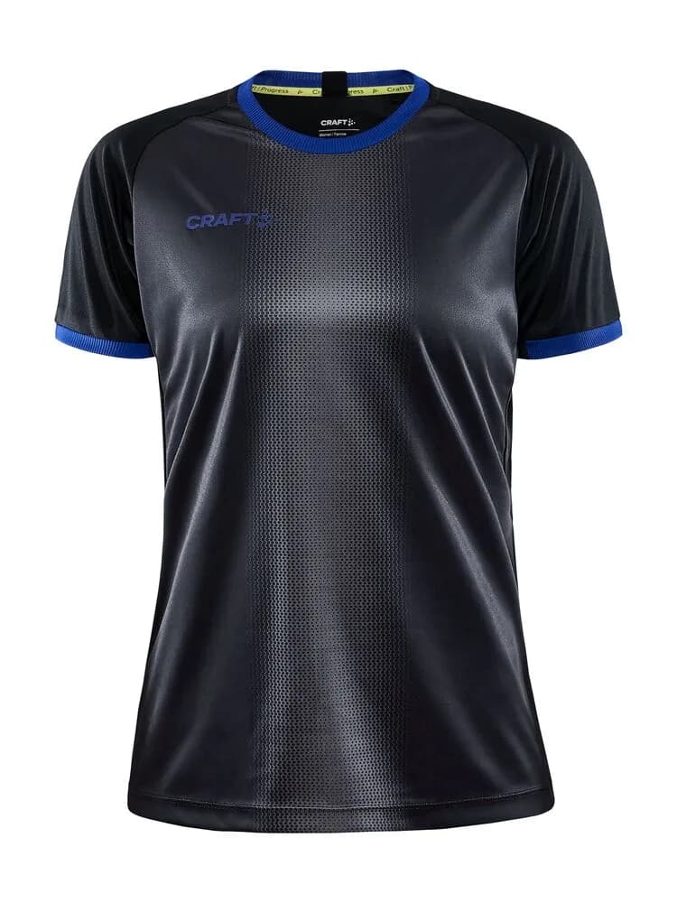 Progress 2.0 Graphic Jersey W - Black/Club Cobolt