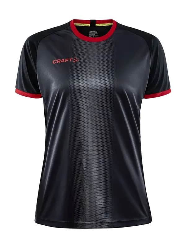 Progress 2.0 Graphic Jersey W - Black/Bright Red
