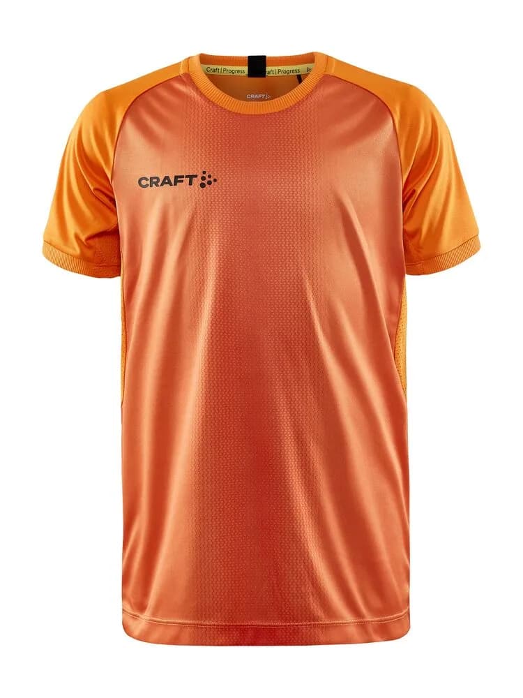 Progress 2.0 Graphic Jersey Jr - Carrot/Black