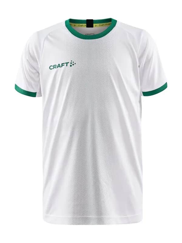 Progress 2.0 Graphic Jersey Jr - White/Team Green