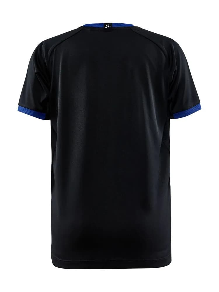 Progress 2.0 Graphic Jersey Jr - Black/Club Cobolt